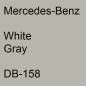 Preview: Mercedes-Benz, White Gray, DB-158.